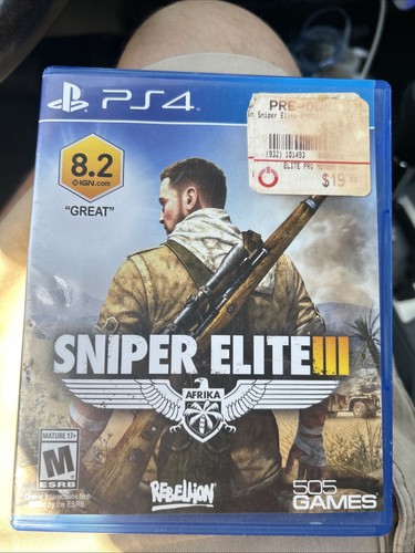 Sniper elite iii sony - elite, (sony