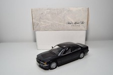 A100 1:24 MINICHAMPS BMW 740i 740 i NOIR NMIB