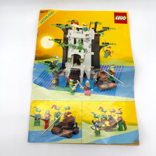 Vintage lego 6077 instruction - vintage,