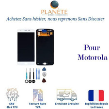 Ecran LCD tactile Blanc Assemblés Sans Châssis Pour Motorola Moto Z2 PLAY XT1710
