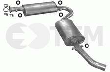 CITROËN JUMPER BUS 1.9 D 2.5 D 2.8 D 1994-2002 Ligne D'échappement Silencieux+