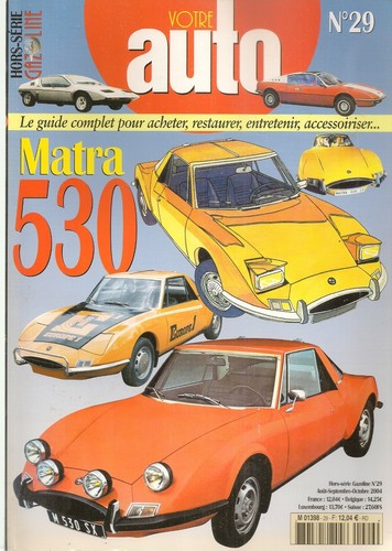 Gazoline matra 530 hors - matra,