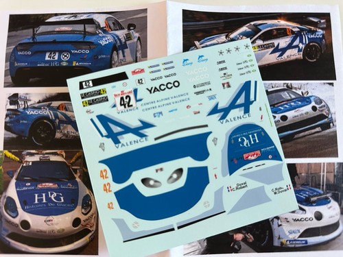 Decal alpine 110 - 110, rgt