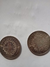 lot dpiece 50 francs hercule