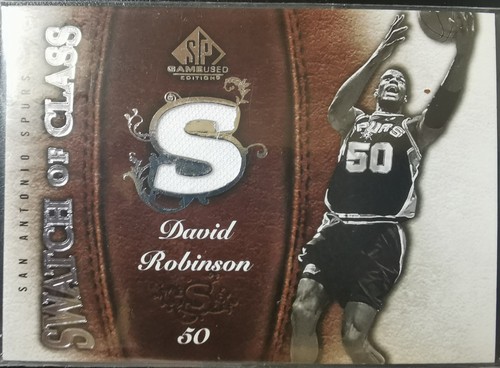 2007 game used swatch - 2007-08, sp
