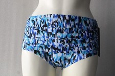 NEUF : Maillot bain MIRACLESUIT Culotte seule Bleu Multi F 42