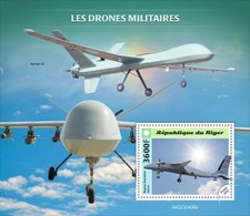 2024 10 - NIGER - MILITARY DRONES              1V  complet set    MNH **