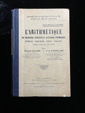 ¤ Livre d'école ancien - L' ARITHMÉTIQUE - éd. O. Marquant - 1924
