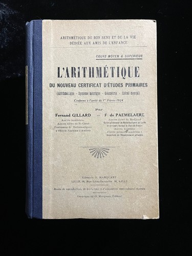 Livre école ancien l - -, l'