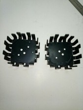 DISSIPATEUR ALU DECOUPE POUR TRANSISTOR  TO3 80x80x25 lot de 2