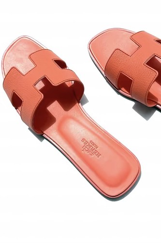 Claquettes hermès orange - claquettes,
