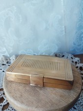 Rarissime Ancienne Minaudière Poudrier de Sac Made in France - Années 40/50