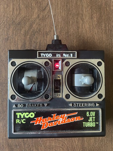 Tyco jet turbo harley - r/c, 6.0v