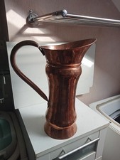 broc en cuivre ancien hauteur