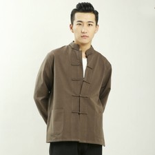 Hommes Chemise Coton Veste