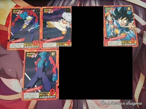 Lot carte dragon ball set - lot,