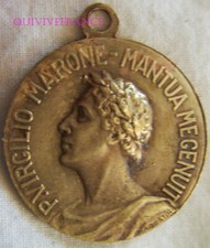 MED8290 - MEDAILLETTE VIRGILIO MARONNE - MANTUA ME GENUIT