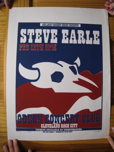 Affiche steve earle - earle, sean