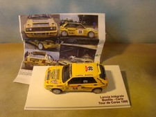 1/43 LANCIA INTEGRALE  RALLYE TOUR DE CORSE 1998 BONFILS BOITE CRISTALE