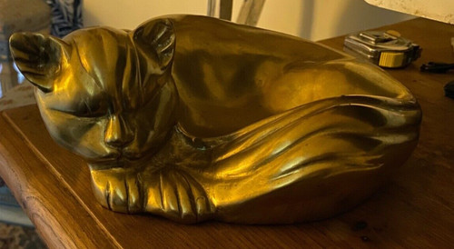 Très belle sculpture chat - belle,