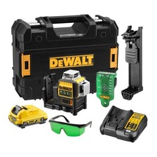 Niveau laser multi lignes 3x360° XR 12V (1x2,0 Ah) - DEWALT DCE089D1G-QW  