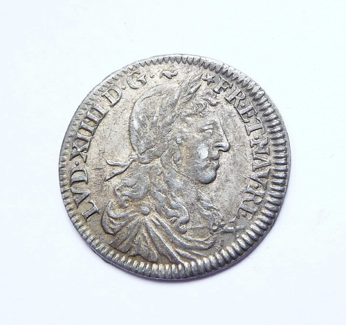 Louis xiv écu au buste - louis,