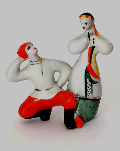 Danseurs cosaques porcelaine - cosaques,