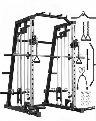 Smith machine home gym 2000lbs - home,
