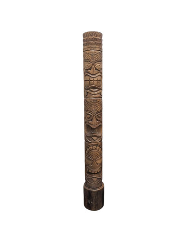 Totem tiki xxl 150cm - xxl, bois