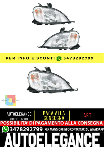 Kit phare avant pour - de,