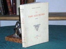 D'Anniel - Le Parc aux Biches illus Daniel Gerard sur vergé gothique 1931