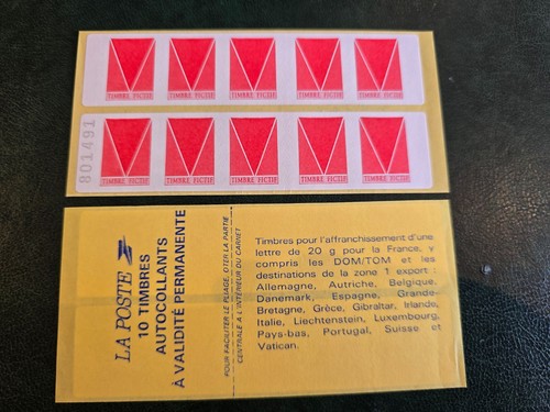 Timbre france carnet timbres - france,