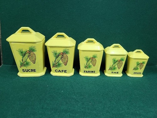 Serie pots epices avec - pots, a