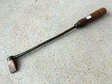 (n°11) OLD TOOL / outil ancien, fer à souder tête en cuivre 