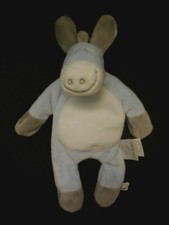 doudou plat âne Paco bleu