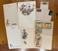 LOT DE 8 MENUS ANCIENS