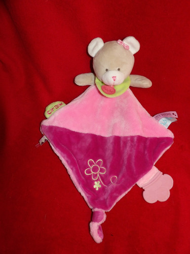 Super doudou plat babynat ours - doudou,