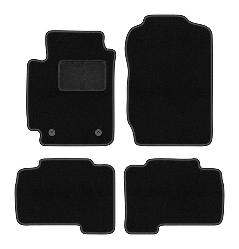 Tapis sol velours - tapis, noir