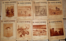 gros lot 68 revue le saint hubert club de france chasse de 1931 a 1938 rare