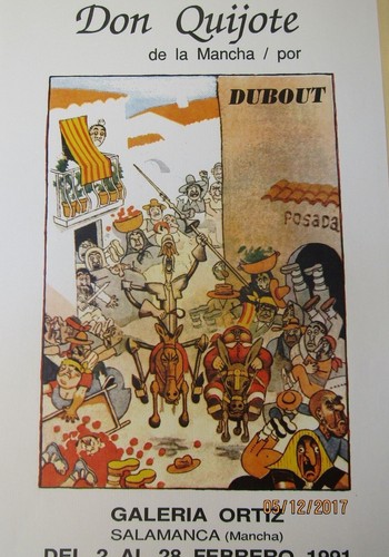 Affiche dubout salamanque - dubout,