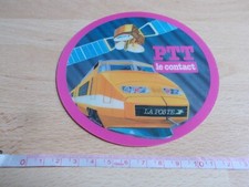 Autocollant PTT LE CONTACT - TGV - LA POSTE