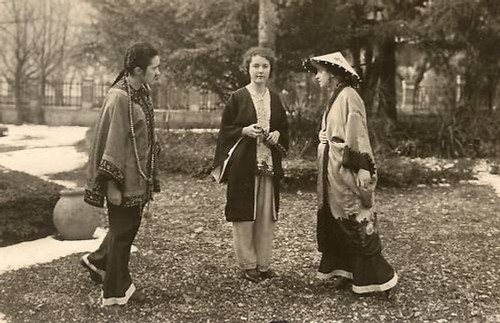 Photo indochine femmes - cp,