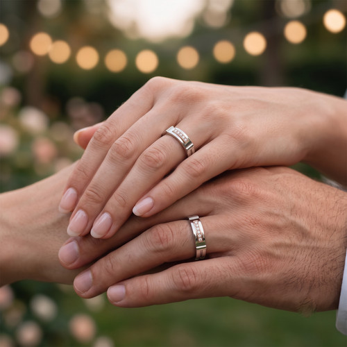 Bracelet couple femme taille