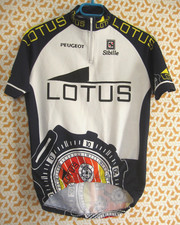 Maillot cycliste Festina Watches Lotus Sibille jersey cycling shirt Homme - M