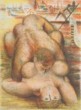 Blasco MENTOR : Passion à Venise, Lithographie originale signée