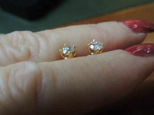 Boucles oreilles puces - boucles, d'oreilles