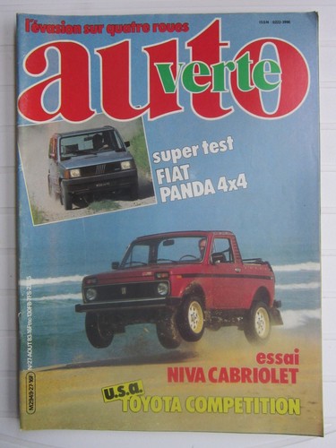 Auto verte 4x4 fiat - n°, 27