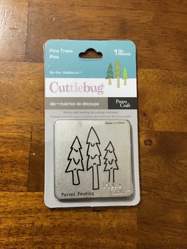 Cuttlebug pine trees - cuttlebug,