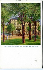 Allemagne Ak Bonn - Hôtel