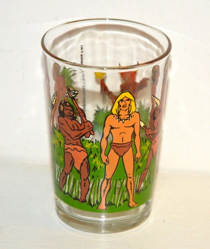 Ancien verre moutarde - verre,